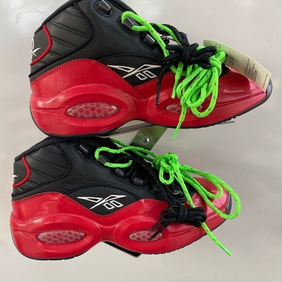 Mens Reebok Question Mid Sneakers 76ers Size 9 - Picture 4 of 5